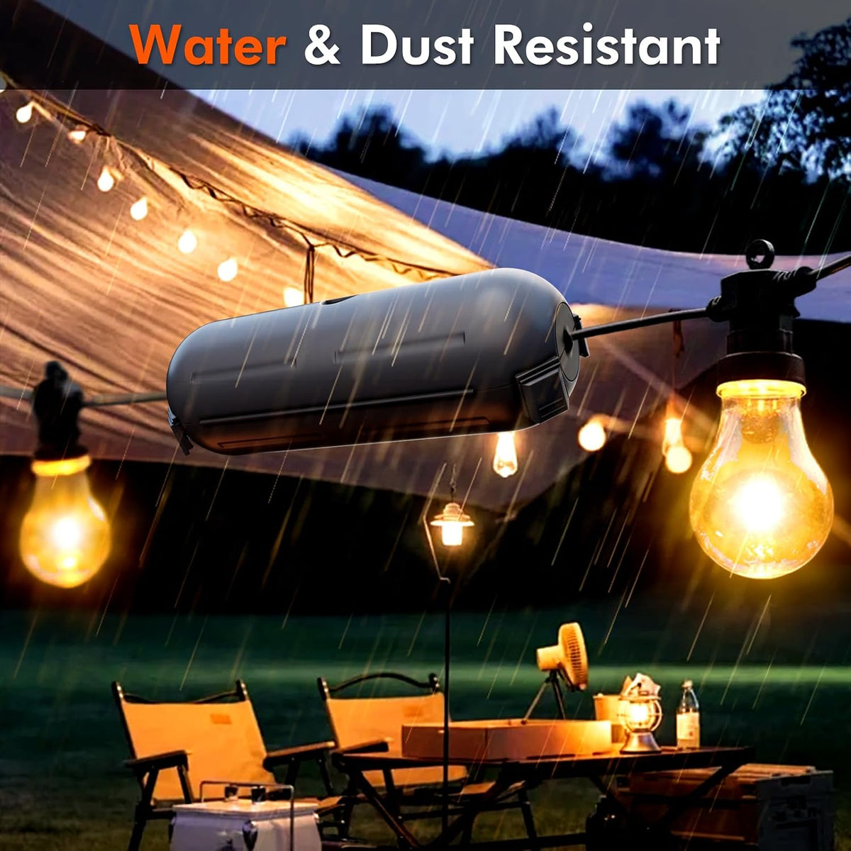 RESTMO 4 Pack Outdoor Plug Cover, Waterproof Outdoor Extension Cord Cover