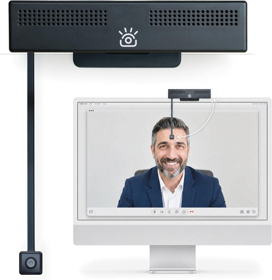 Pro 4K HD Webcam Eye Contact Camera for Desktop