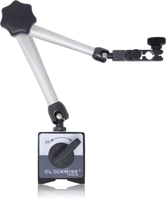 Magnetic Base, MGBR-01, Magnetic Stand for Digital Dial Indicators, 176lbs Max Pull