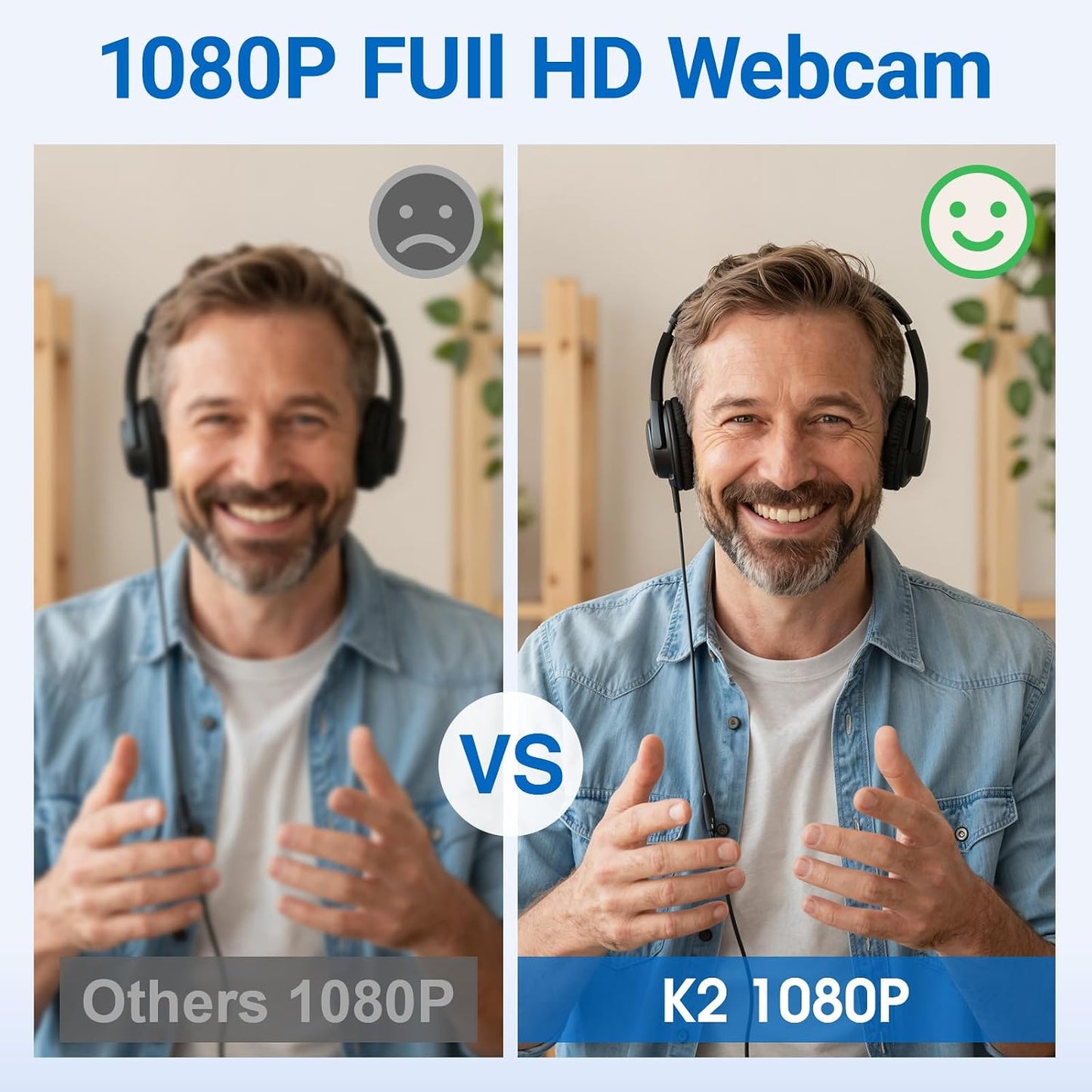 HD 1080P Gaming Webcam with Microphone,Streaming Camera Web Cam with RGB Light,Noise Cancellation, Privacy Cover,Plug and Play,Computer Camera for Desktop/Laptop,Video Calls/Conferencing/Streaming