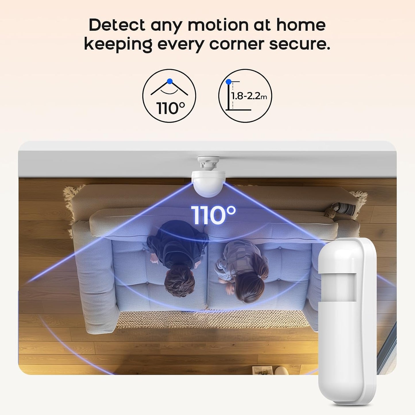 Alarm System for Home Security, WiFi/4G Home Security System Wireless with Phone APP Alert,Door Sensor,Motion Sensor, Remote Control, Compatible with Alexa,24/7 Protection