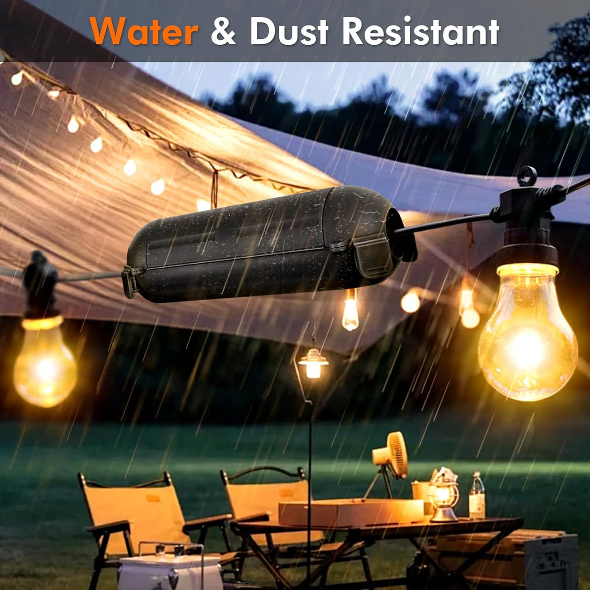 RESTMO 4 Pack Outdoor Plug Cover, Waterproof Outdoor Extension Cord Cover