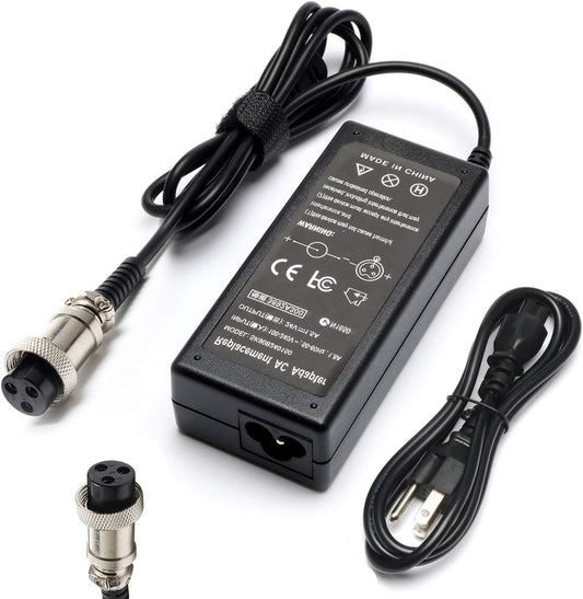 24V Charger for Razor Scooter MX350 Dirt Bike Pocket Mod E100 E200 E300 | Revive the idle scooter! 24V replacement charger instantly gets your Razor back in business for weekend fun.