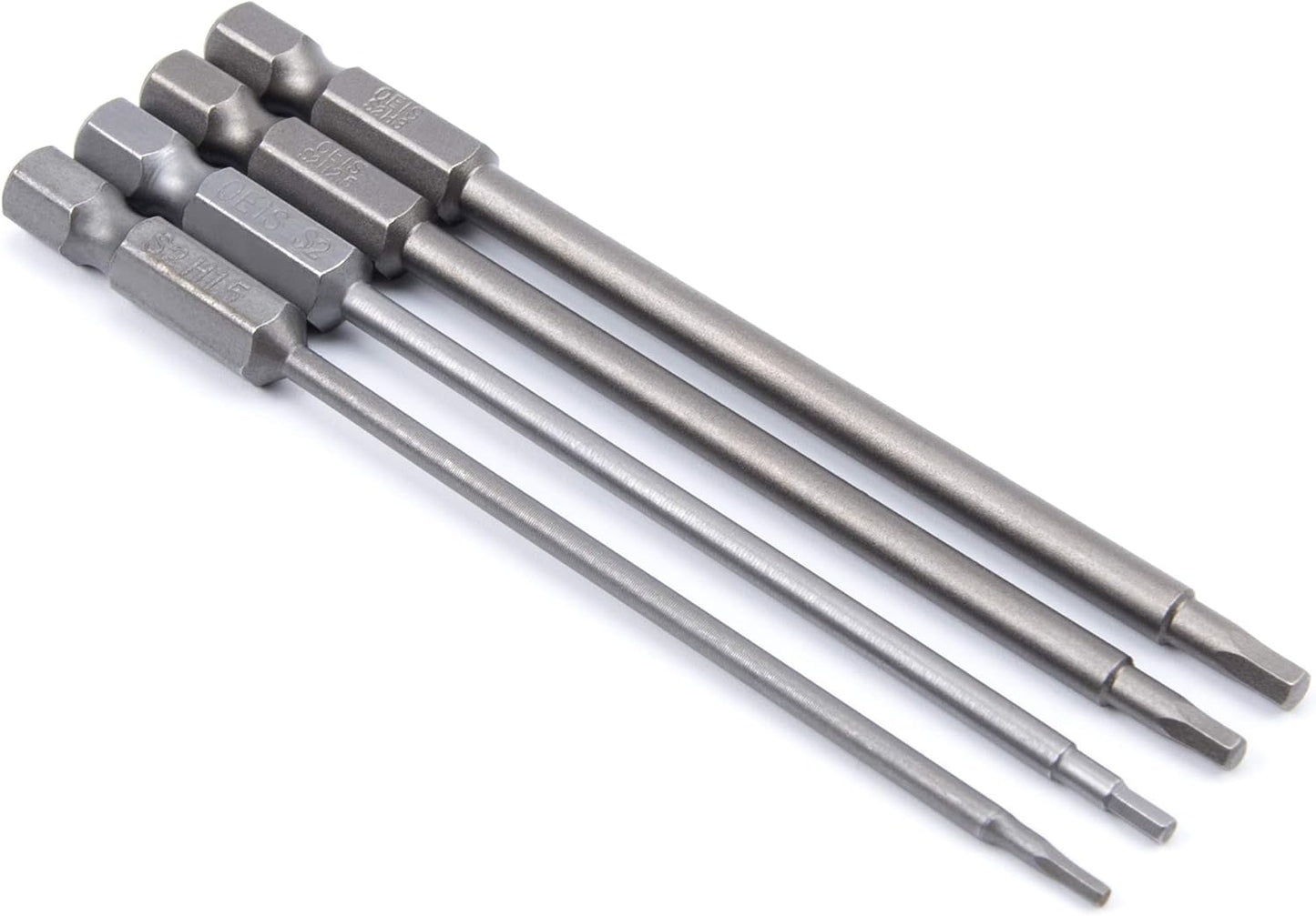 RC Hex Bit 1.5 2.0 2.5 3.0mm Hex Head Allen Wrench Drill Bit Set for Screwdrivers Electric Screwgun/Power Drill