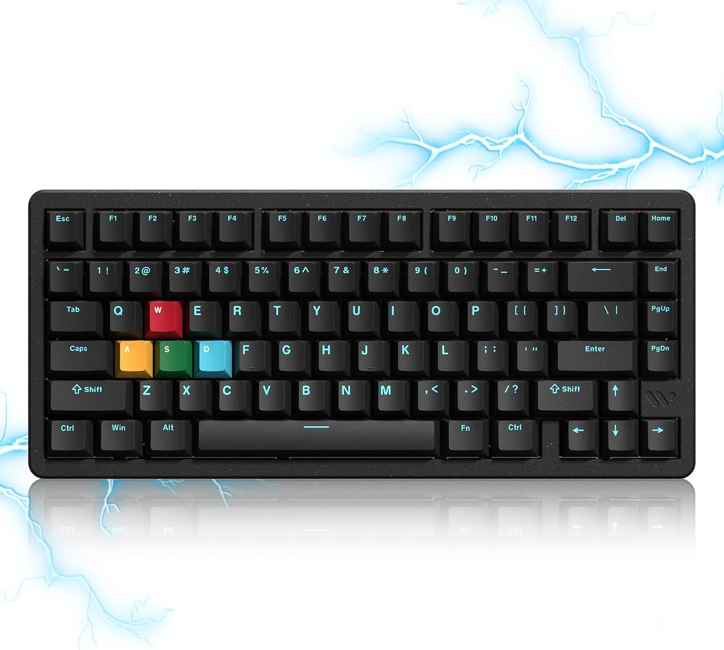 Womier SK75 TMR/HE Keyboard Gaming 75% Hall Effec, Mechanical Keyboard | Rapid Trigger Wireless Custom Magnetic Switch Keyboard with 8000 Hz Hot Swap, BT/2.4G/USB-C with Mac Windows Linux-Aluminum