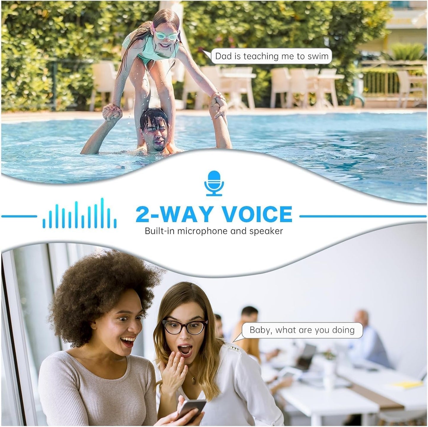 2K Light Bulb Security Camera 5G&2.4G WiFi Security Cameras Wireless Outdoor Indoor,360°Bulb Cameras for Home Security Outside Indoor,Motion Detection and Alarm,Two-Way Talk,Color Night Vision 2 Pack
