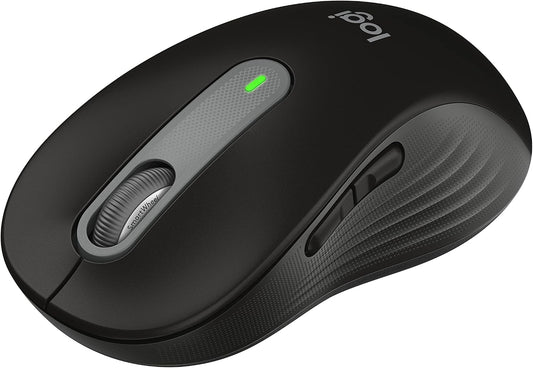 Logitech Signature M650 L Full Size Wireless Mouse Large Sized - Black