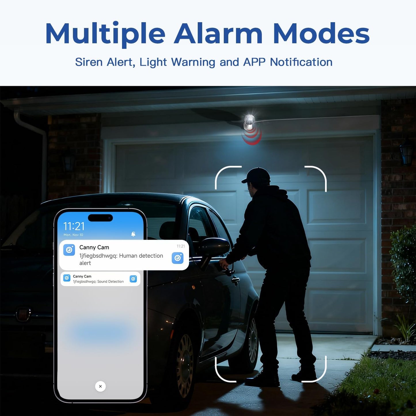 2.5K Indoor Cameras for Home Security Outdoor, Indoor Security Camera, 2.4g/5g Inside Cameras for House/Elder/Dog/Pet/Baby, Plug and Play, Support Card/Cloud (Not Included), 9.84ft Wire, 2PCS