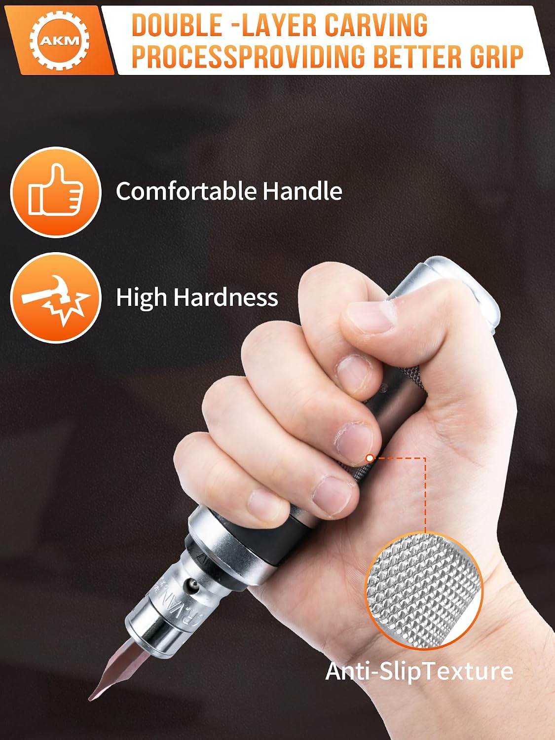 3/8" Hand Manual Reversible Impact Driver Set Extractor Impact Screwdriver S2 Steel Much More Durable Disengage Rusted Fasteners or Frozen Bolts