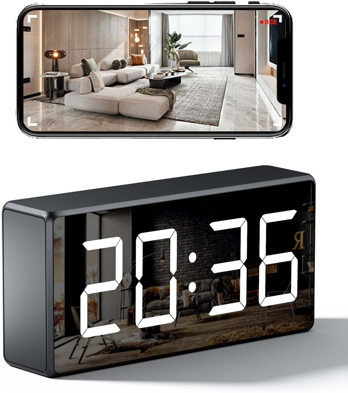 1080P Full HD Indoor WiFi Camera, Home Security Pet Monitor Nanny Cam, Night Vision & Motion Detection