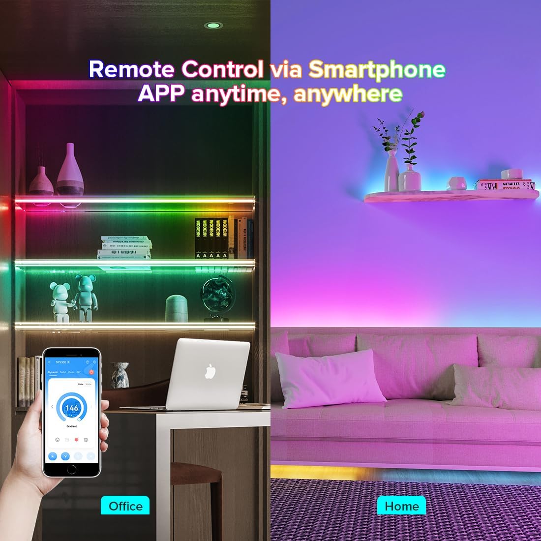 BTF-LIGHTING SP530E WiFi Alexa Bluetooth LED Controller Support PWM Monochrome CCT RGB RGBW RGBCCT or SPI TTL IC Chip LED Strip/Matrix WS2811 WS2812B WS2813 WS2814 WS2815 SK6812 etc DC5V DC12V DC24V