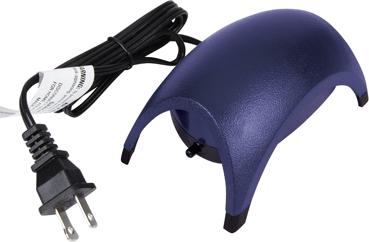 Tetra Whisper Air Pump for Up to 10 Gallon Aquariums, Non-UL | Suspended Motor For Quiet Operation, Provides Oxygen & Water Movement In Fish Tank, For Freshwater Or Marine Fish