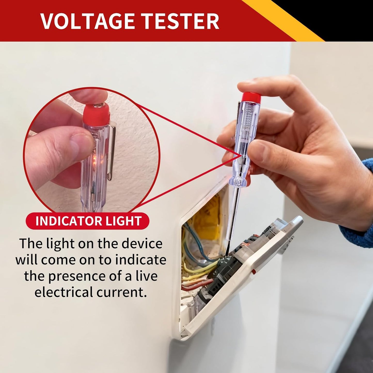 XOOL 1000V Insulated Electrician Screwdriver Set, 8-Piece with Magnetic Tips, Non-Slip Handle, Slotted & Phillips, Chrome Vanadium Steel, VDE & GS Certified for Safe Electrical Work