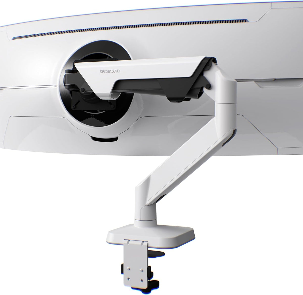 Modernsolid Dual Monitor Arm Desk Mount for Two 17-32 Inch Screens