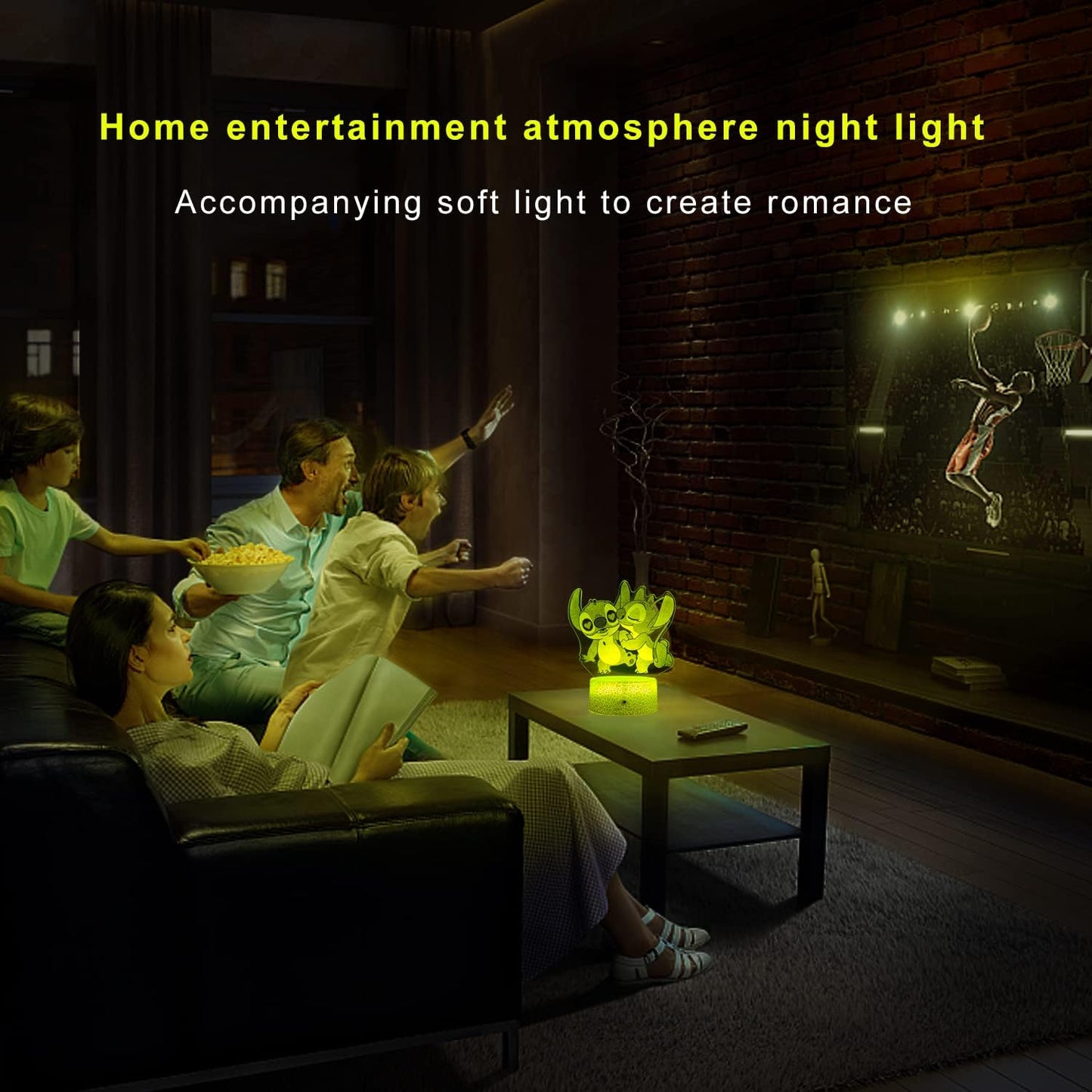 Gifts for Girls Cool Night Light with Timer Remote & Smart Touch 7 Colors Changing Dimmable Cool Room Decor Bedside Lamp for Bedroom Boys Girls
