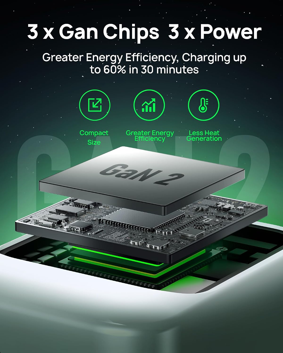 5-in-1 Wall Outlet Extender, Supports PD 30W/QC 18W Fast Charging, Multi Plug Foldable Wall Charger with 5 Ports 2 AC, 2 USB-C, 1 USB-A for MacBook Pro, Galaxy, Dell, iPhone 17/16, iPad Pro, and More