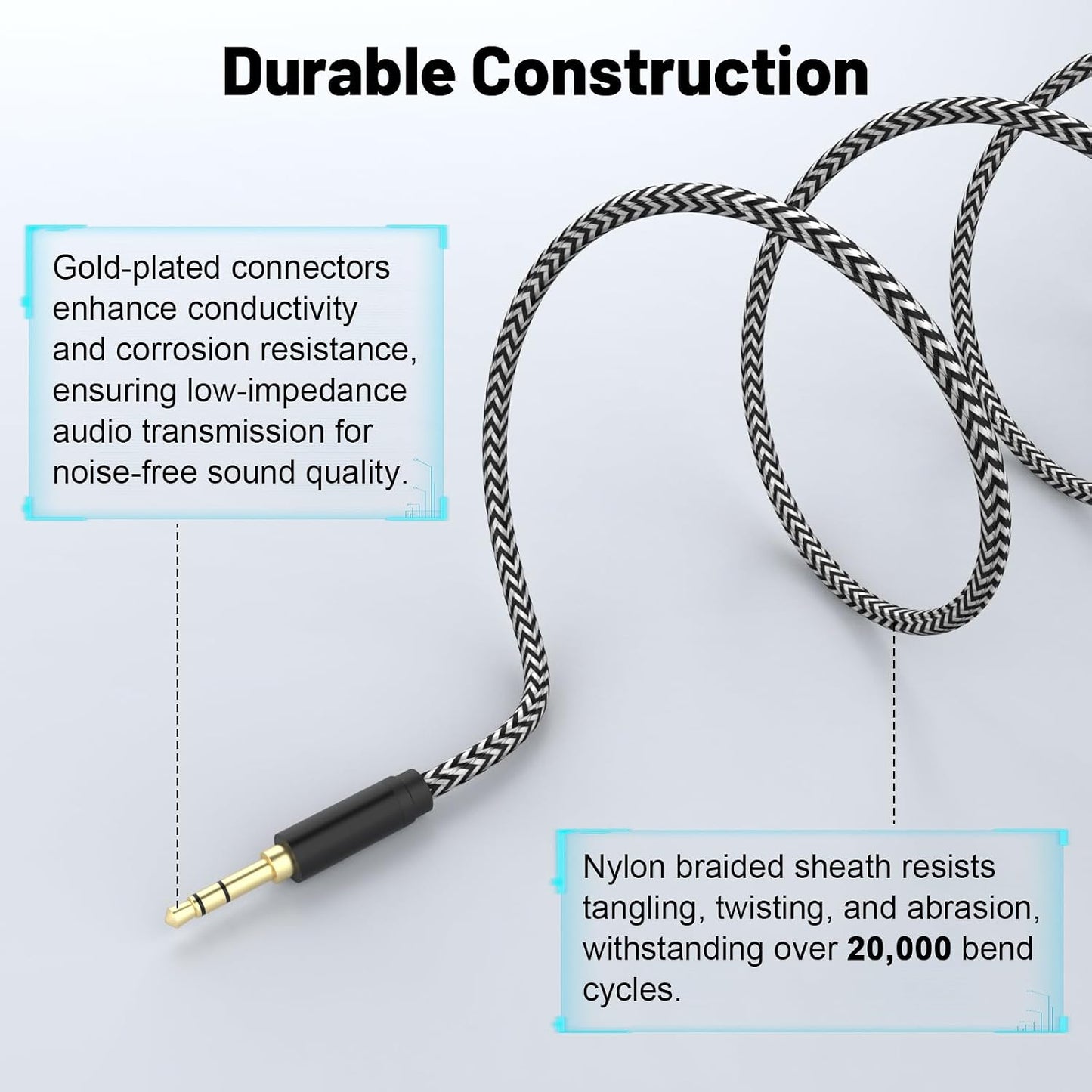 Chat Link Pro Audio Capture Cable Compatible with Elgato HD60, HD60S, HD60S+, HD60X, HD60Pro, 4K60 PRO Capture Card, Chat Adapter Cable for Nintendo Switch, Xbox One, Xbox Series X/S, PS5, PS4, 8.8ft