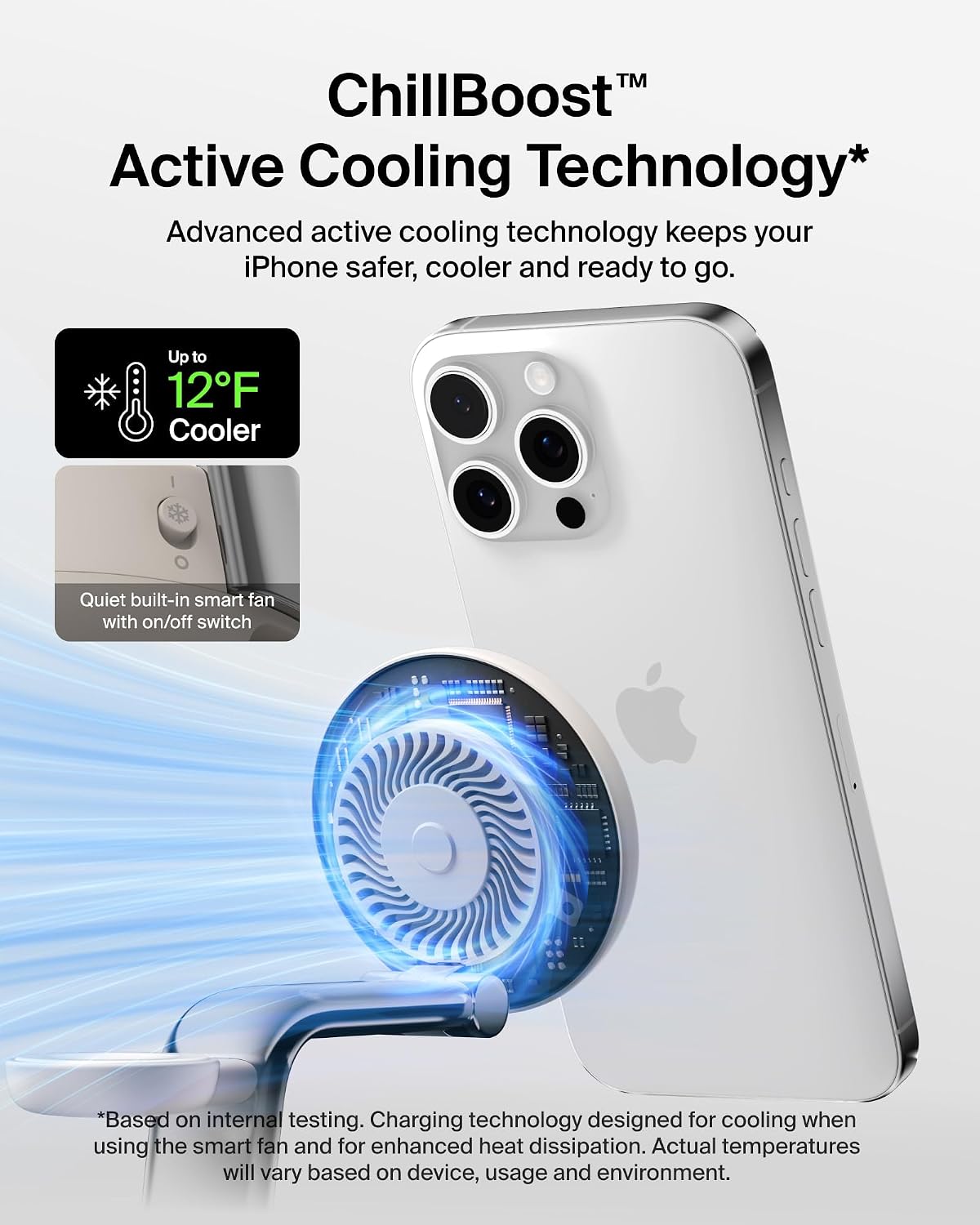 Belkin Qi2.2 25W Wireless Fast Charging Station, 3 in 1 iPhone Charger | Fast Charging, MagSafe Compatible, iPhone 17/16/15, Apple Watch, AirPods, Travel Charger, Magnetic