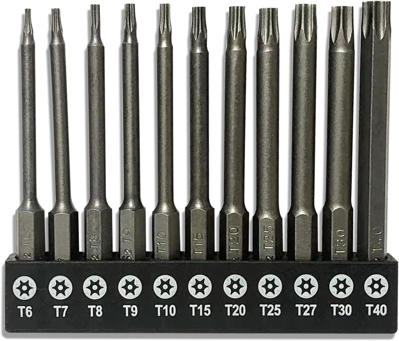 aiyun 8-Piece Security Bit Set Shark Vacuum Screwdriver Bits (150mm Length)