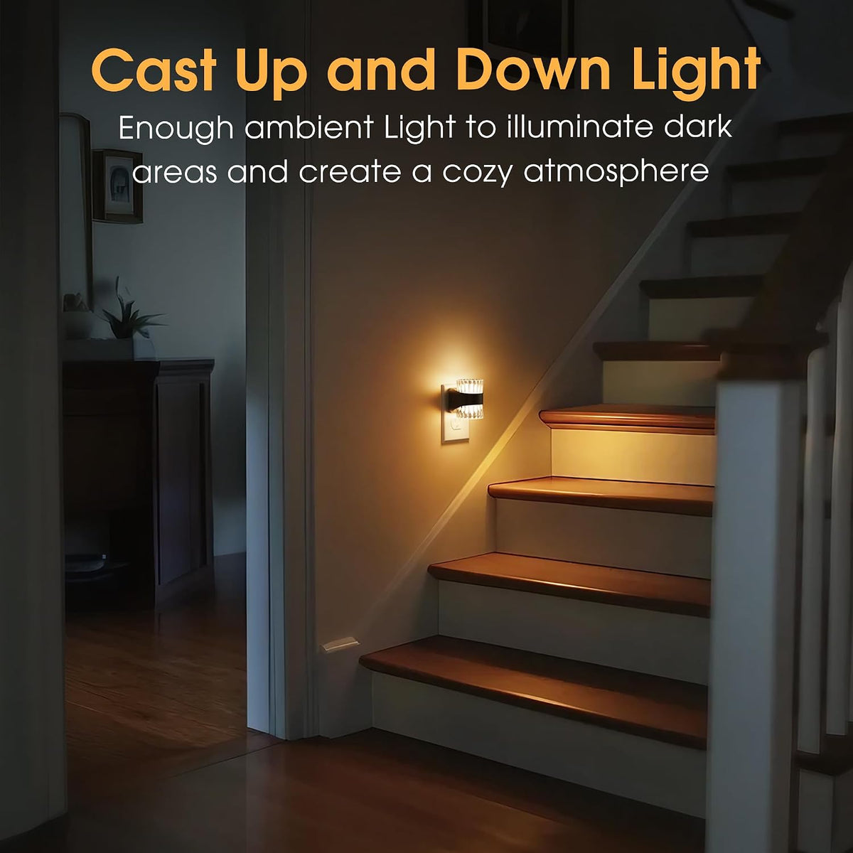 Briignite Night Light, Night Lights Plug into Wall, LED Nightlights