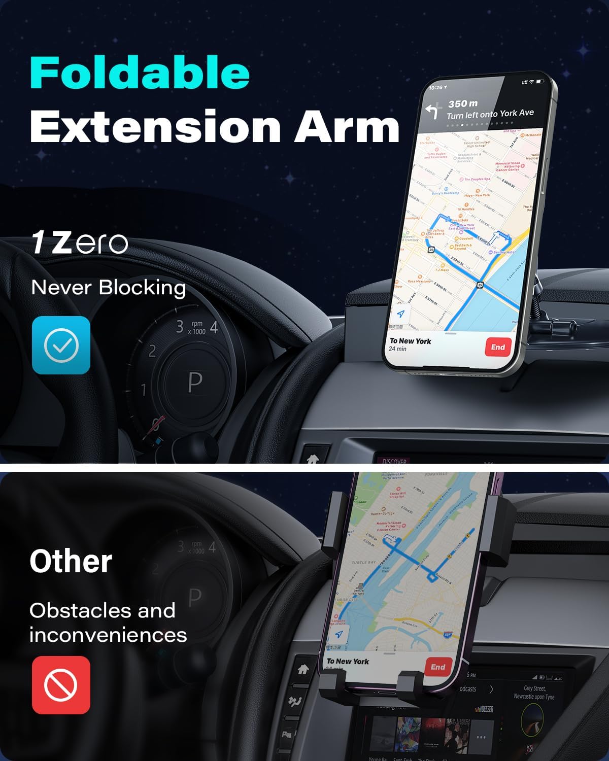 for Magsafe CD Phone Holder for Car [17 Strong Magnets] Magnetic CD Player Phone Mount, Hollow Socket CD Slot Phone Mount for iPhone 17 16 15 14 13 12 Series Pop Grip Ring Holder Magsafe Case