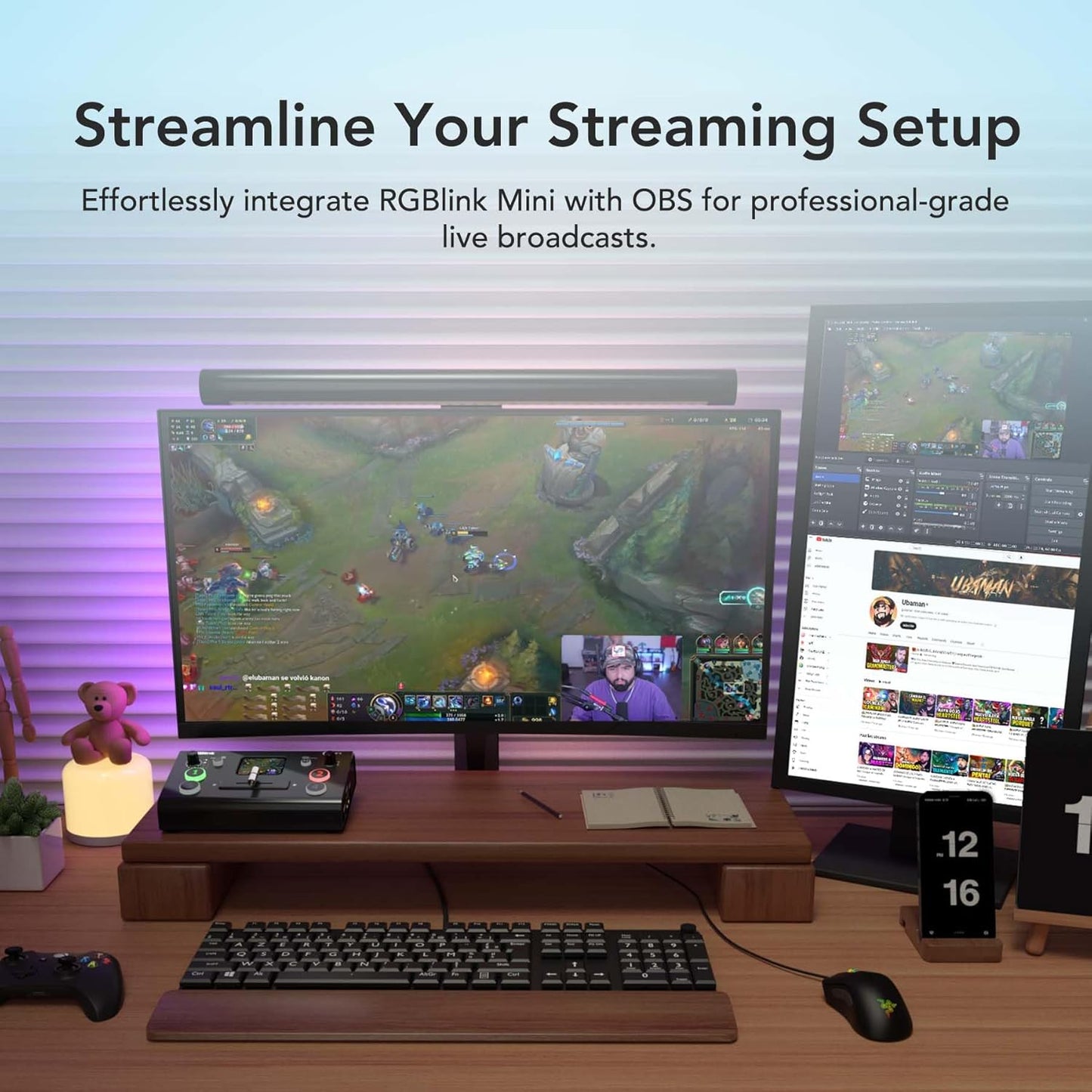 Video Capture Card for Streaming, PCIe/Internal Capture Card Alternative, 4 HDMI to USB, Stream & Record in 1080P, Capturadora de Video for PS5/4 Pro, Xbox Series to OBS, Twitch, Zoom, YouTube
