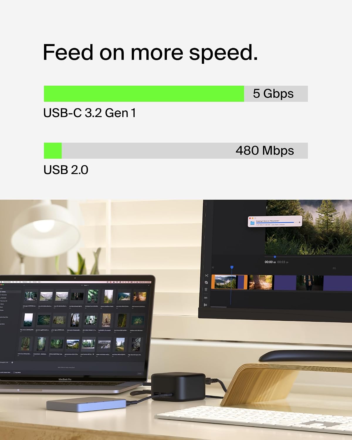 Belkin USB-C Docking Station 6 in 1 Core GaN