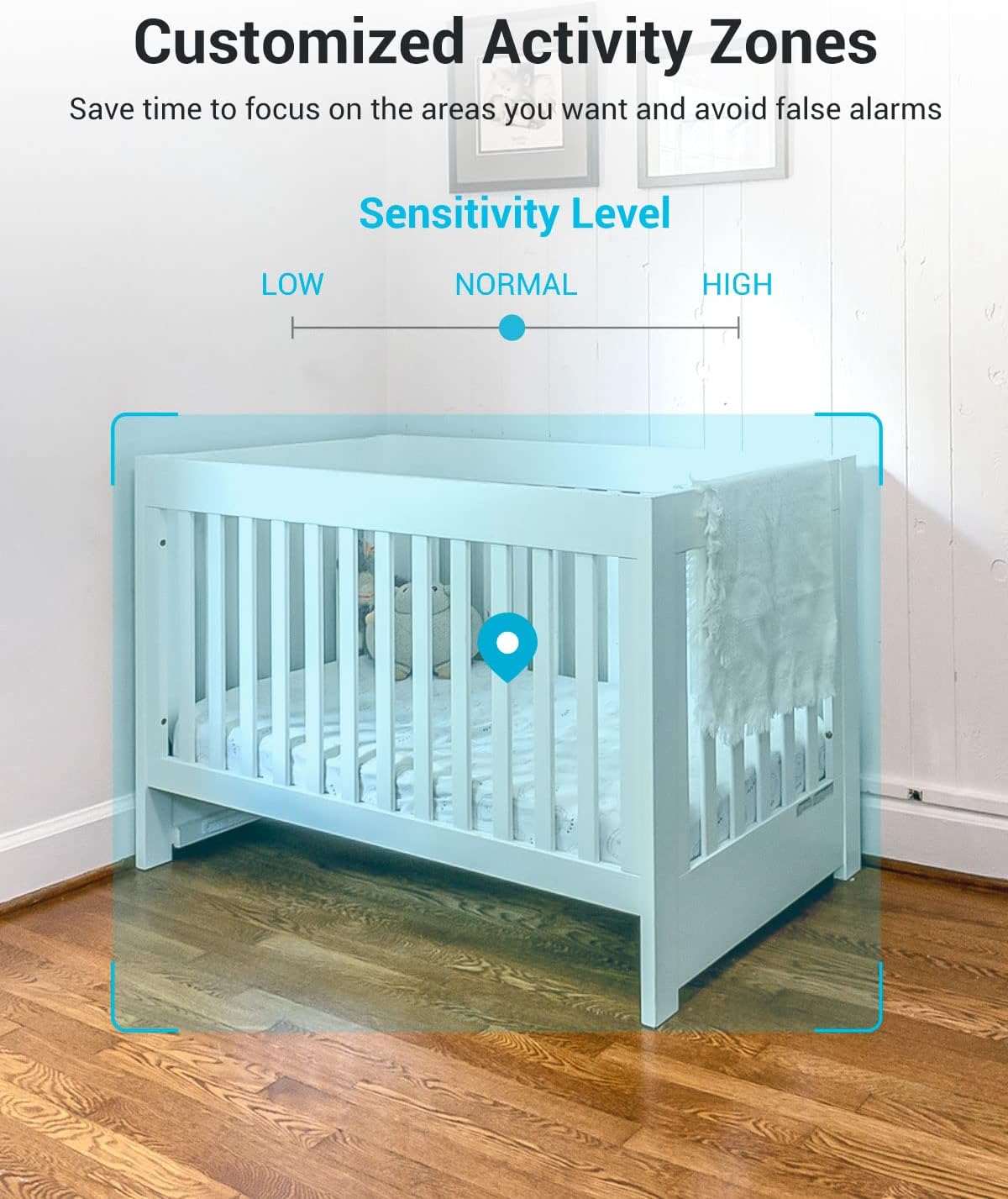 blurams 5G Indoor Cameras for Home Security, 2K Pet Camera with Phone App, 360° PTZ Home Cam w/Dual-Band WiFi6, 2-Way Talk, Free Human/Sound Detection, Motion Tracking, Night Vision, Works with Alexa