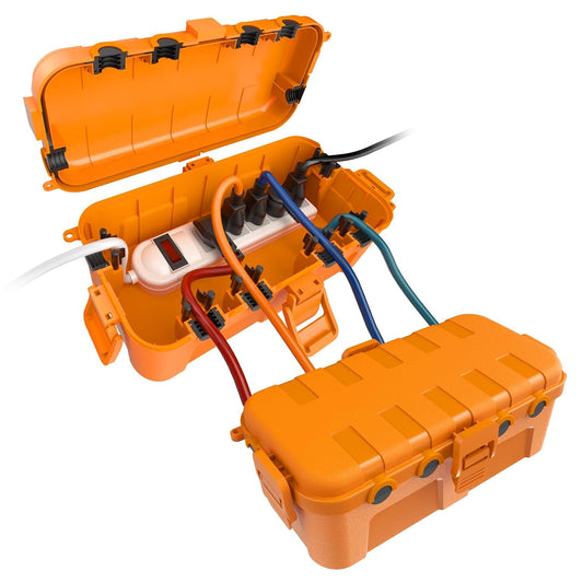 [2 Pack] Flemoon Medium IP54 Waterproof Outdoor Electrical Box