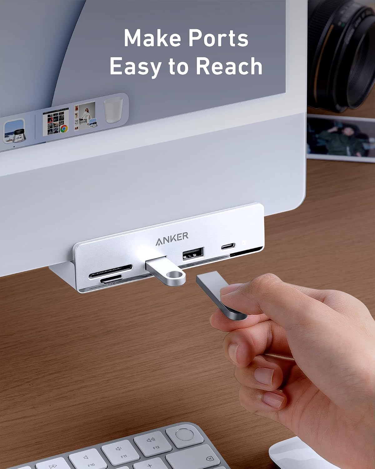 Anker USB-C Hub, 5-in-1 Hub for USB-C iMacs, 10Gbps USB-C and USB-A Ports