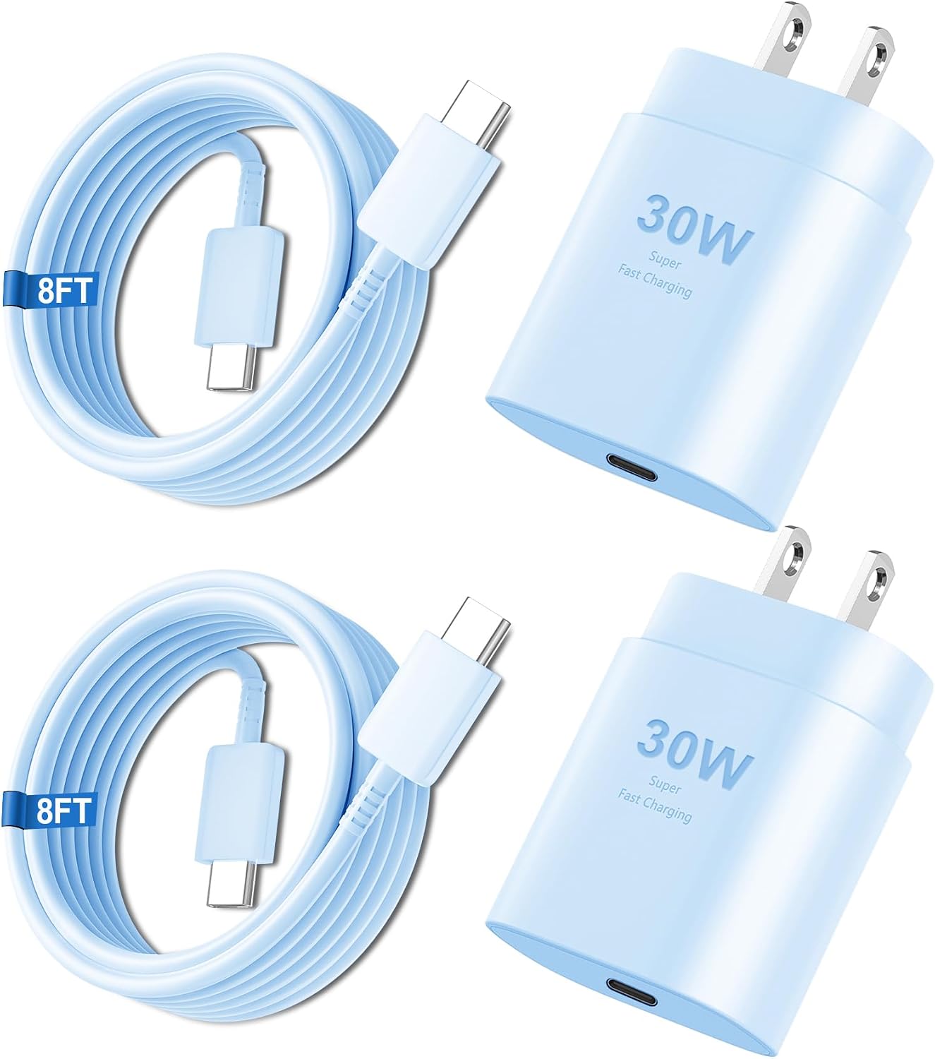 iPhone 16 15 17 Pro Max Charger 30W Type C Chargers USB C Fast Charger Block iPhone 16 Chargers Fast Charging with 10FT C Charging Cable for iPhone 17/17 Pro Max/16/16 Pro Max/15/15 Pro/iPad/Samsung