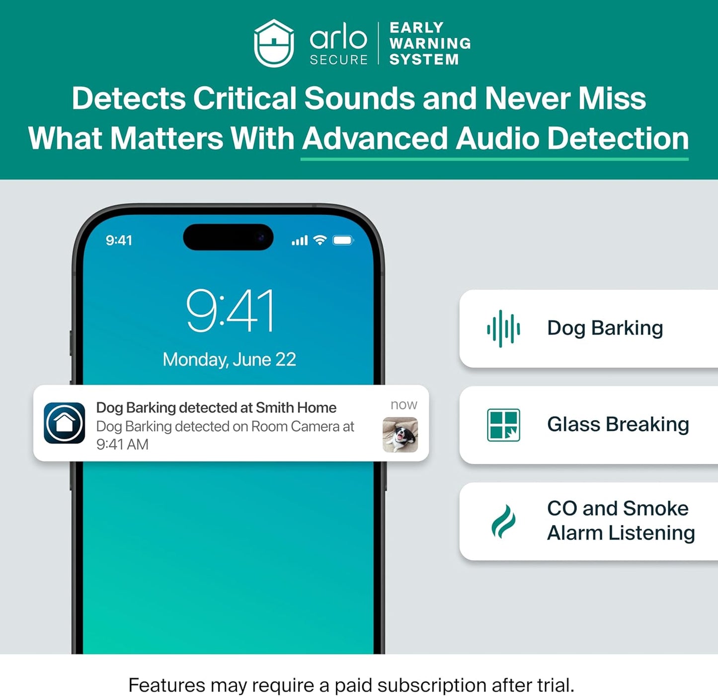 Arlo Essential Indoor Baby Camera 2K (3rd Gen) - Privacy Shield, 2-Cam | 2K baby & kid surveillance camera; Wired power; Privacy shield; Person detection; Night vision; 1-mo Secure plan incl.