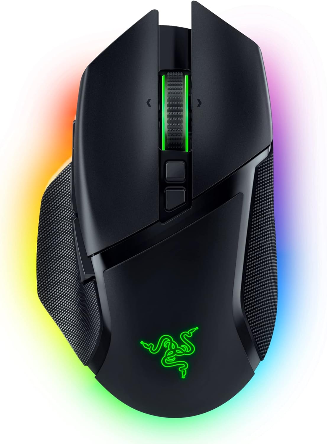 Razer Basilisk V3 Pro Customizable RGB Wireless Gaming Mouse, Black | Optical Switches Gen-3, HyperScroll Tilt Wheel, RGB, 11 Programmable Buttons, Focus Pro 30K Optical Sensor, 150 Hr Battery