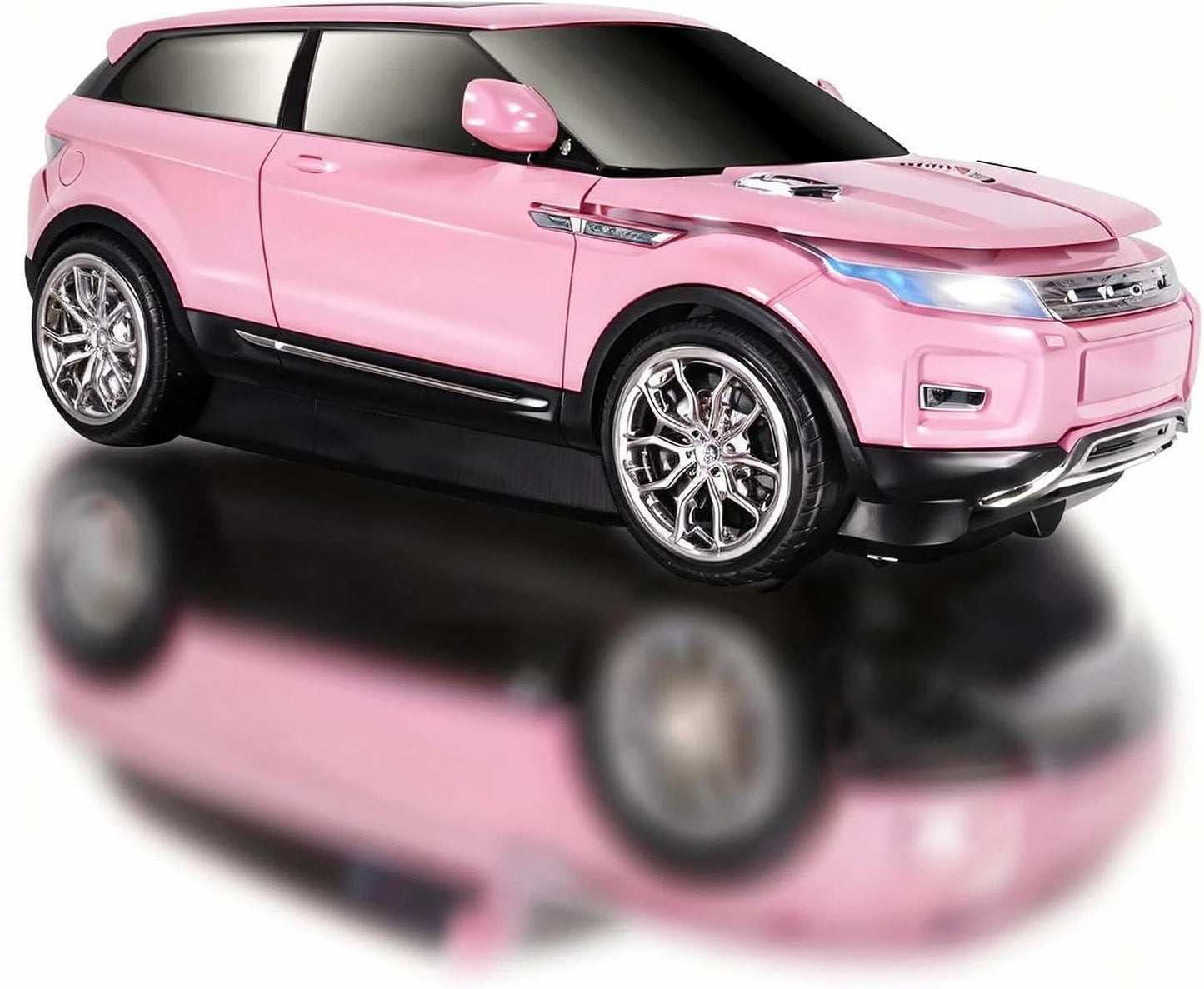 elec Space Wireless Mouse Car Computer Mouse for PC Laptop (Milk Tea Pink)
