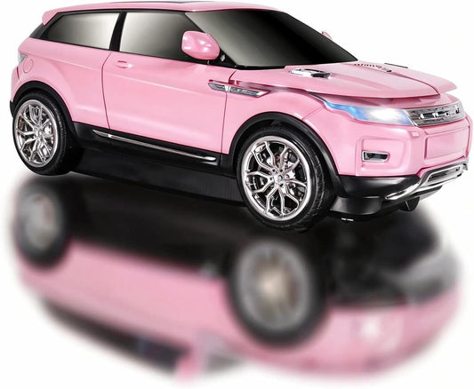 elec Space Wireless Mouse Car Computer Mouse for PC Laptop (Milk Tea Pink)