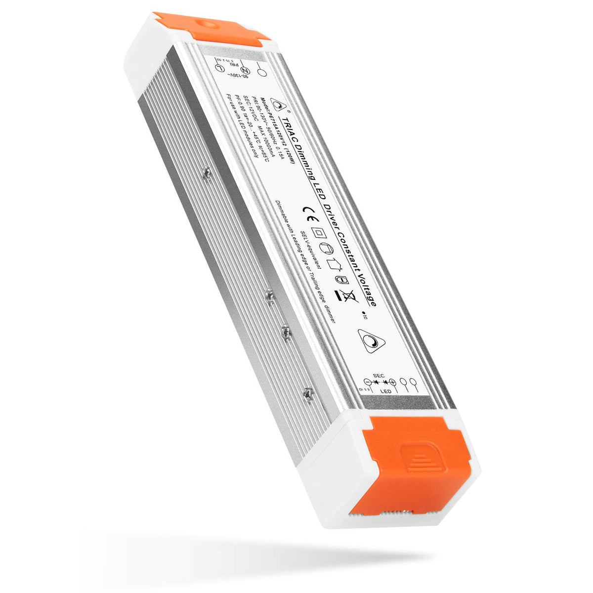 LEDMO LED Dimmable Driver 120W 12V DC Quiet Operation Universal Regulated