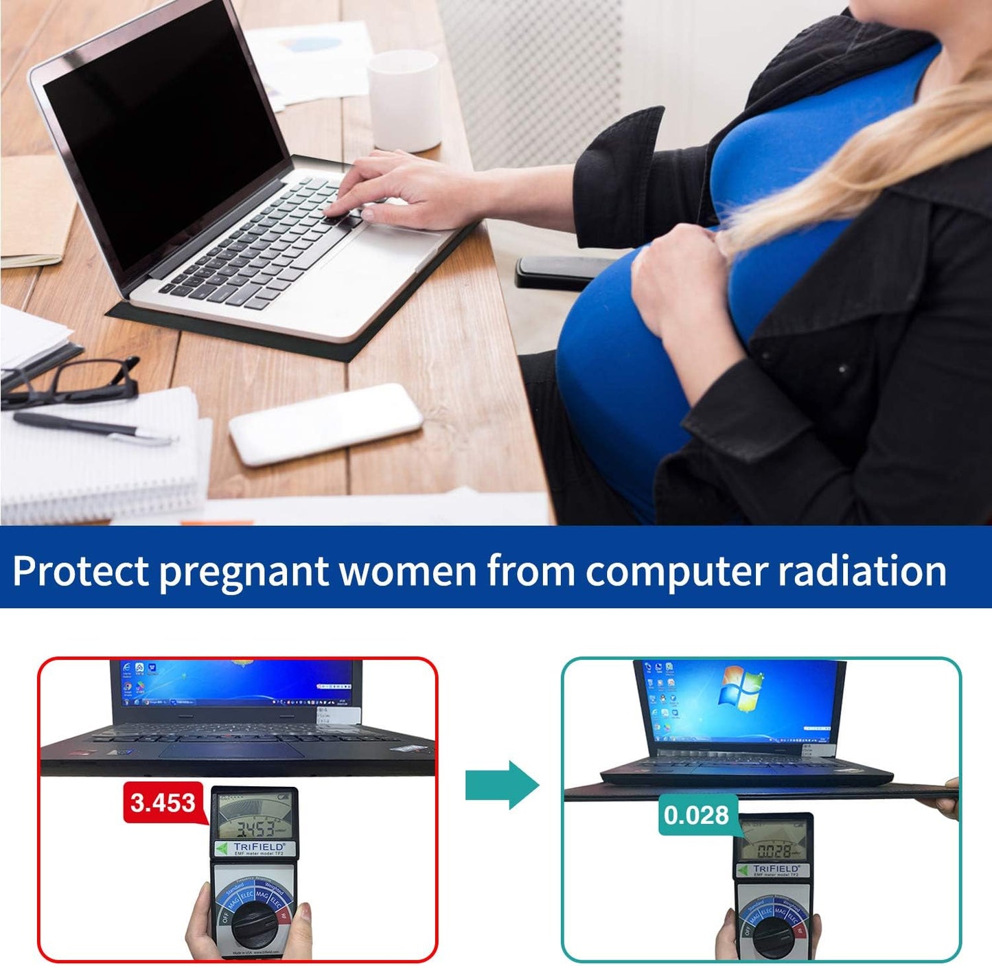 Laptop Pad Protection, Laptop Pad E/M*F, Protect & Heat Shield Protection Suitable for Ipad/Cell Phones Laptops, Tablets, Notebooks Laptop Pad