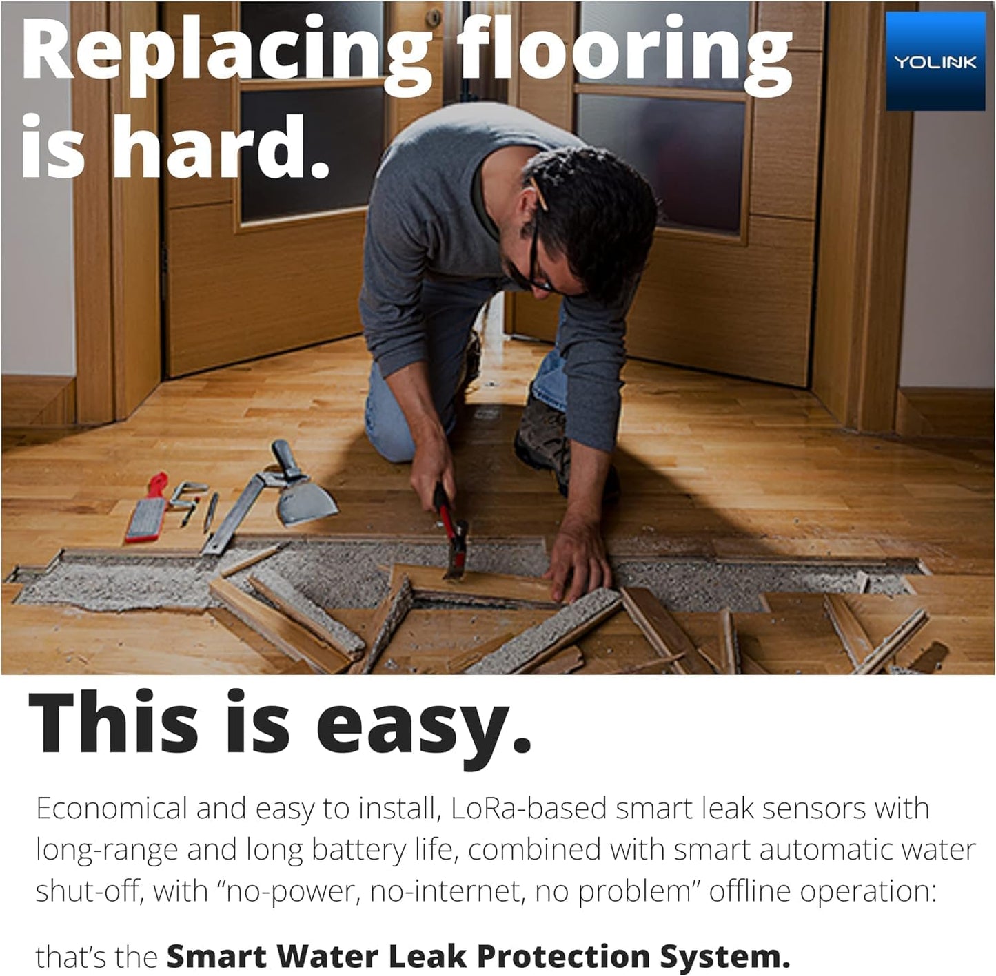 YoLink Smart Water Valve Controller 2, with Bulldog Water Valve Manipulator, Easy No-Plumber DIY Installation, Remote Control, Compatible with Alexa/Google Assistant, IFTTT - YoLink Hub Required