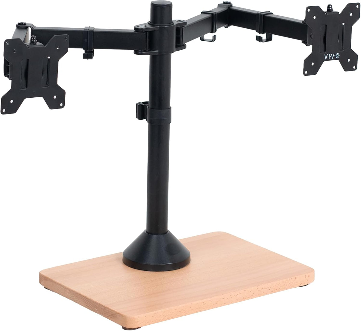 VIVO Dual Monitor Desk Stand for 13 to 32 inch Screens, STAND-V002FD-B