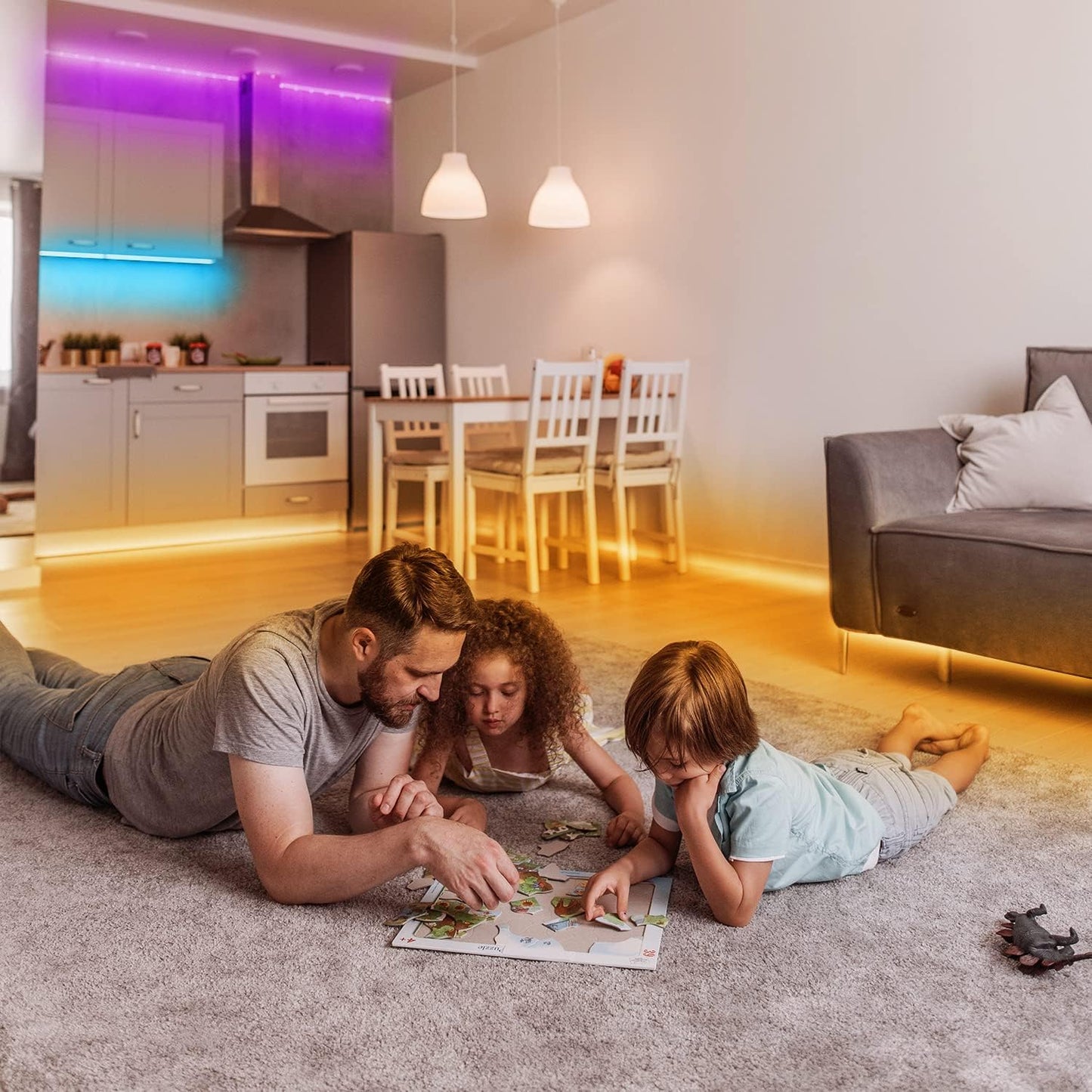 phopollo 200FT LED Strip Lights for Bedroom RGB Color Changing | Ultra Long Lights, Music Sync, Smart App Control, Remote, Party &amp; Home Decor