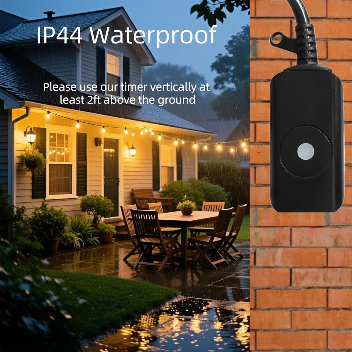 5GHz &2.4 GHz Outdoor Smart WiFi Plug Outlet