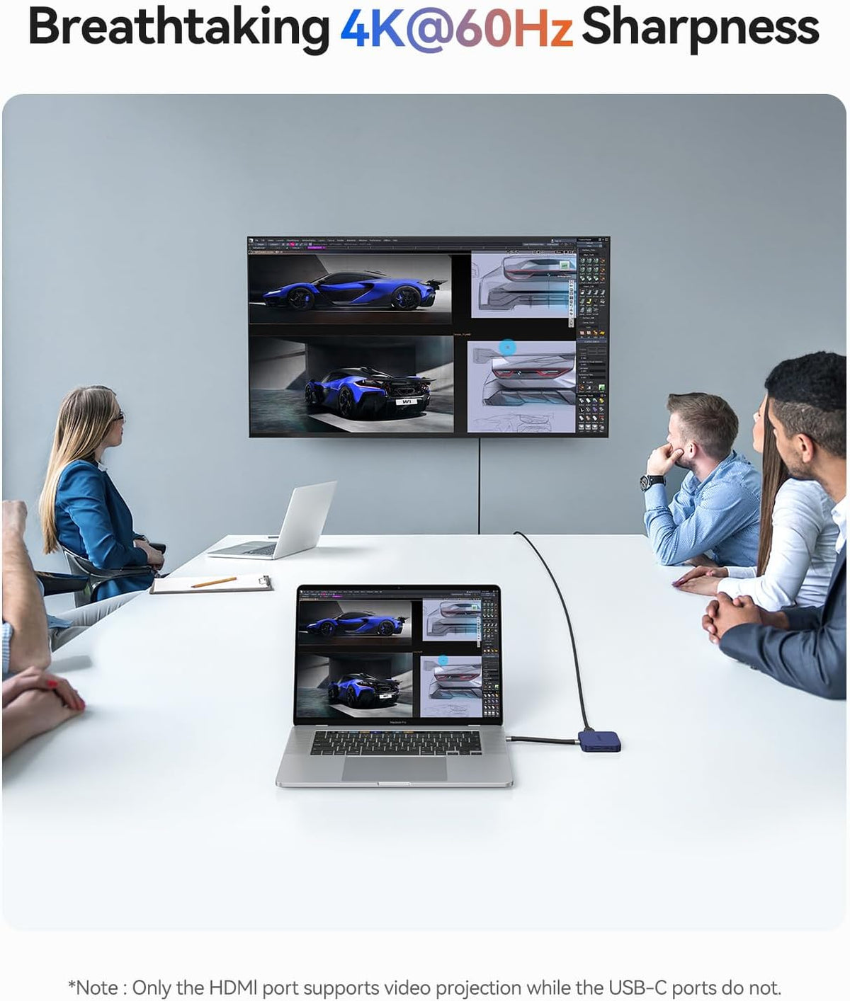 ORICO 10Gbps Magnetic Docking Station with M.2 2230 NVMe Enclosure