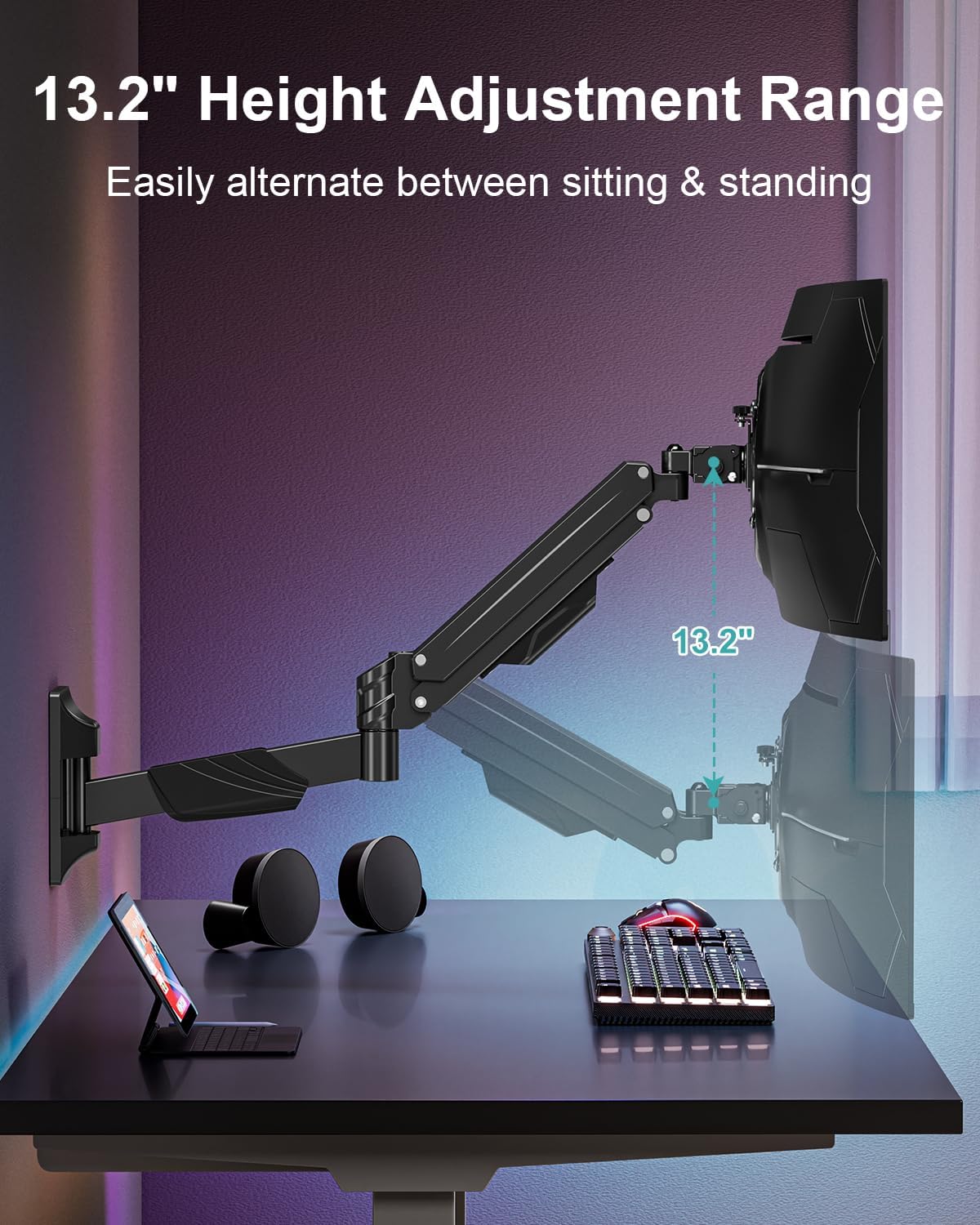 MOUNT PRO Monitor Wall Mount for Max 43" Ultrawide Screens