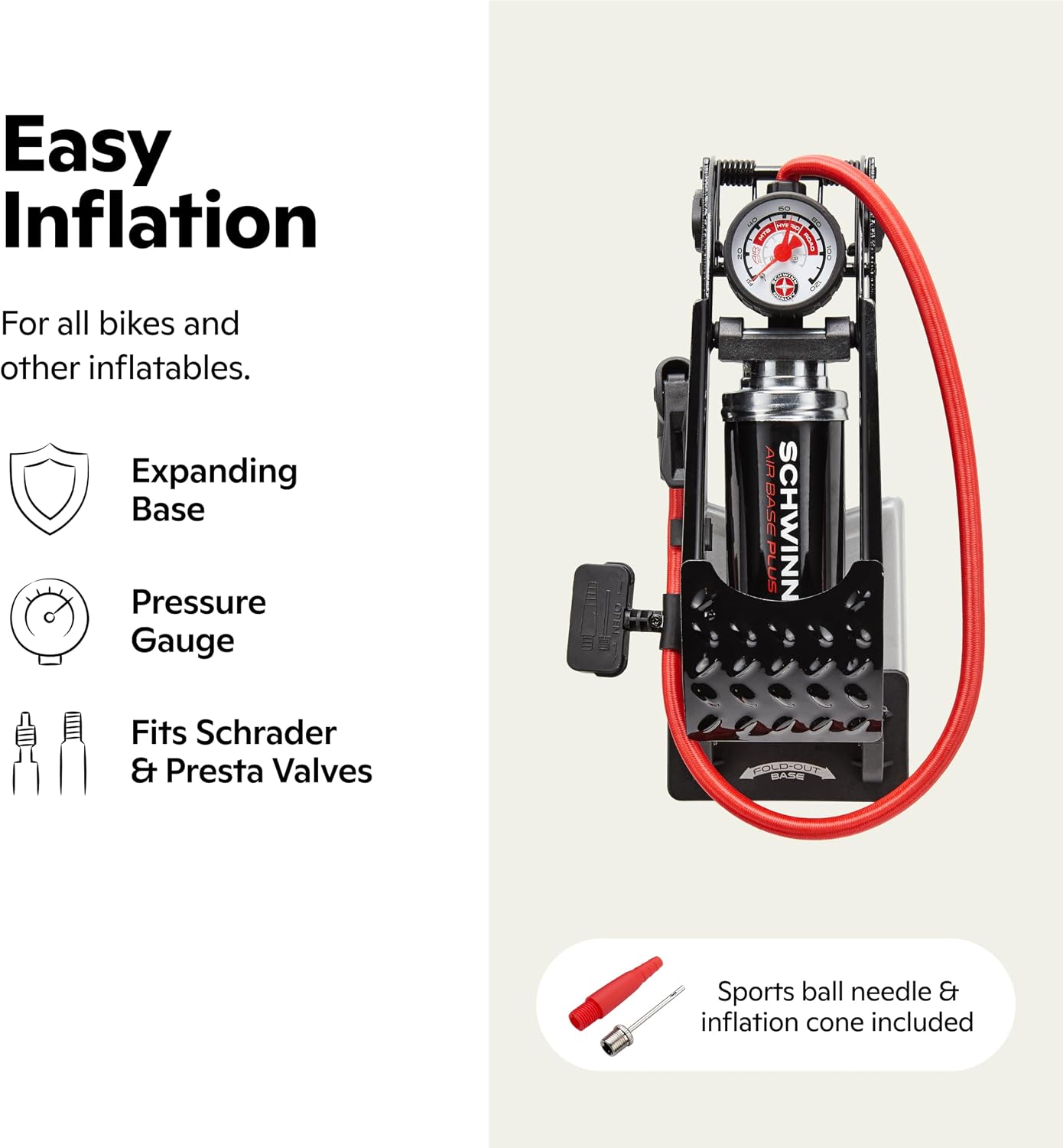 Schwinn Foot Operated Bike Pump