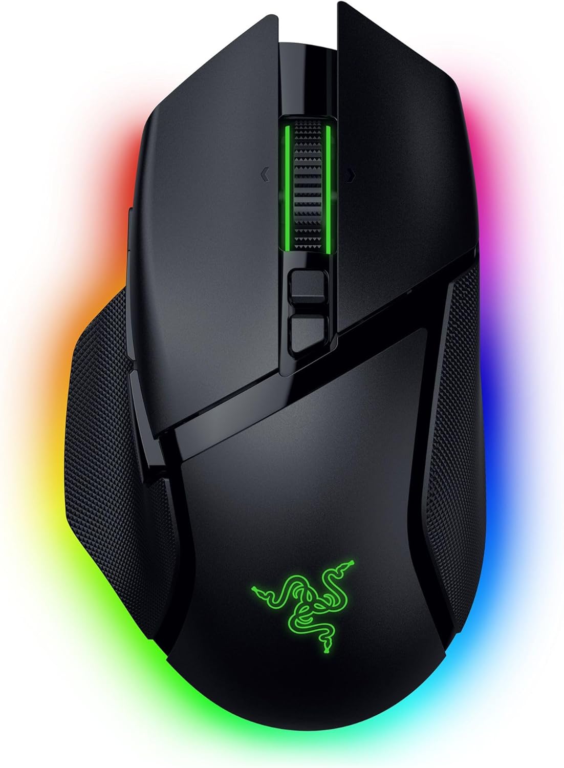 Razer Basilisk V3 Pro 35K Wireless Gaming Mouse, 140 Hr Battery, Black | 35K DPI Optical Sensor Gen 2, HyperScroll Tilt Wheel, 13 Customizable Controls, Chroma RGB, Optical Switches Gen 3