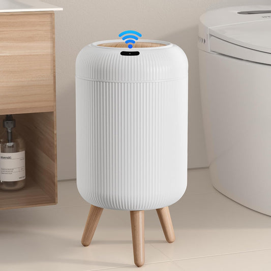 Motion Sensor Bathroom Trash Can,3 Gallon Auto Touchless Trash Bin