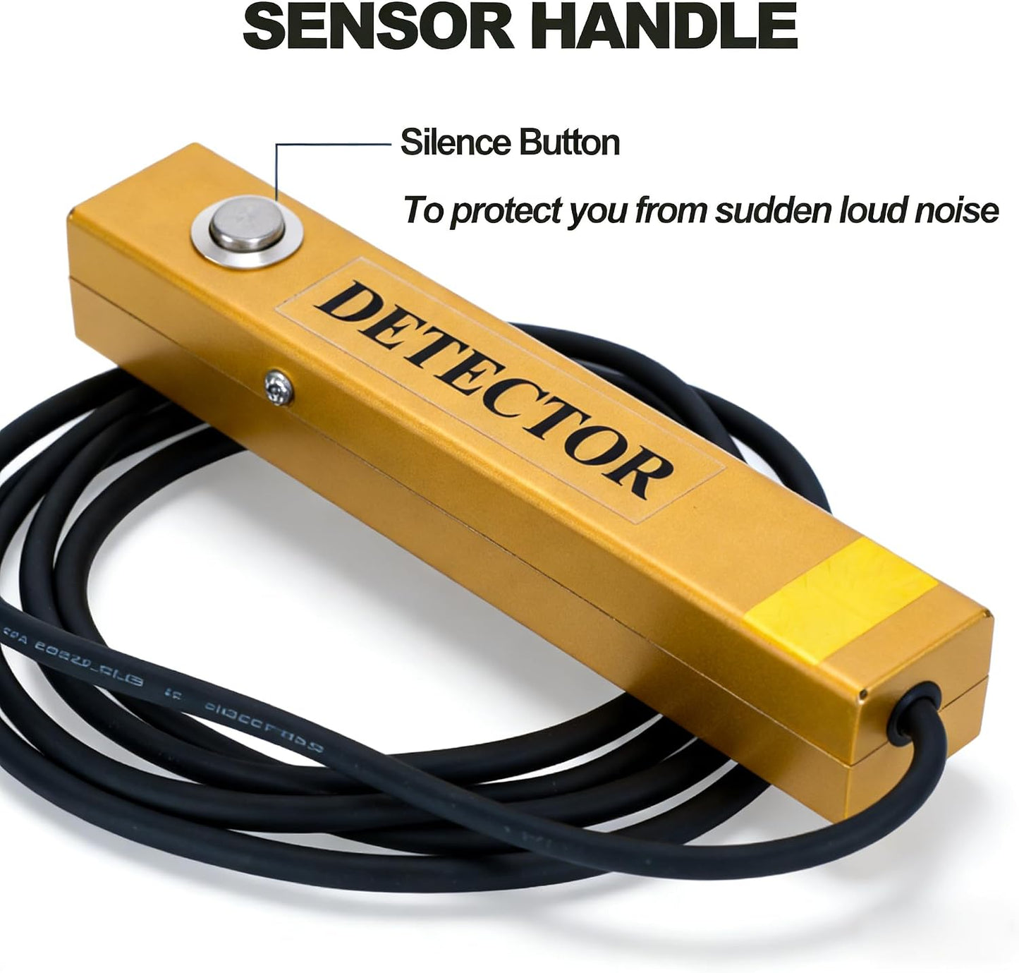 Underground Water Leak Detector, Adjustable Sensitivity Non-Destructive Metal/Plastic Water Pipe Leak Detector Locator for Commercial Residential Plumbing Floor Heating, Noise-Cancelling Headset