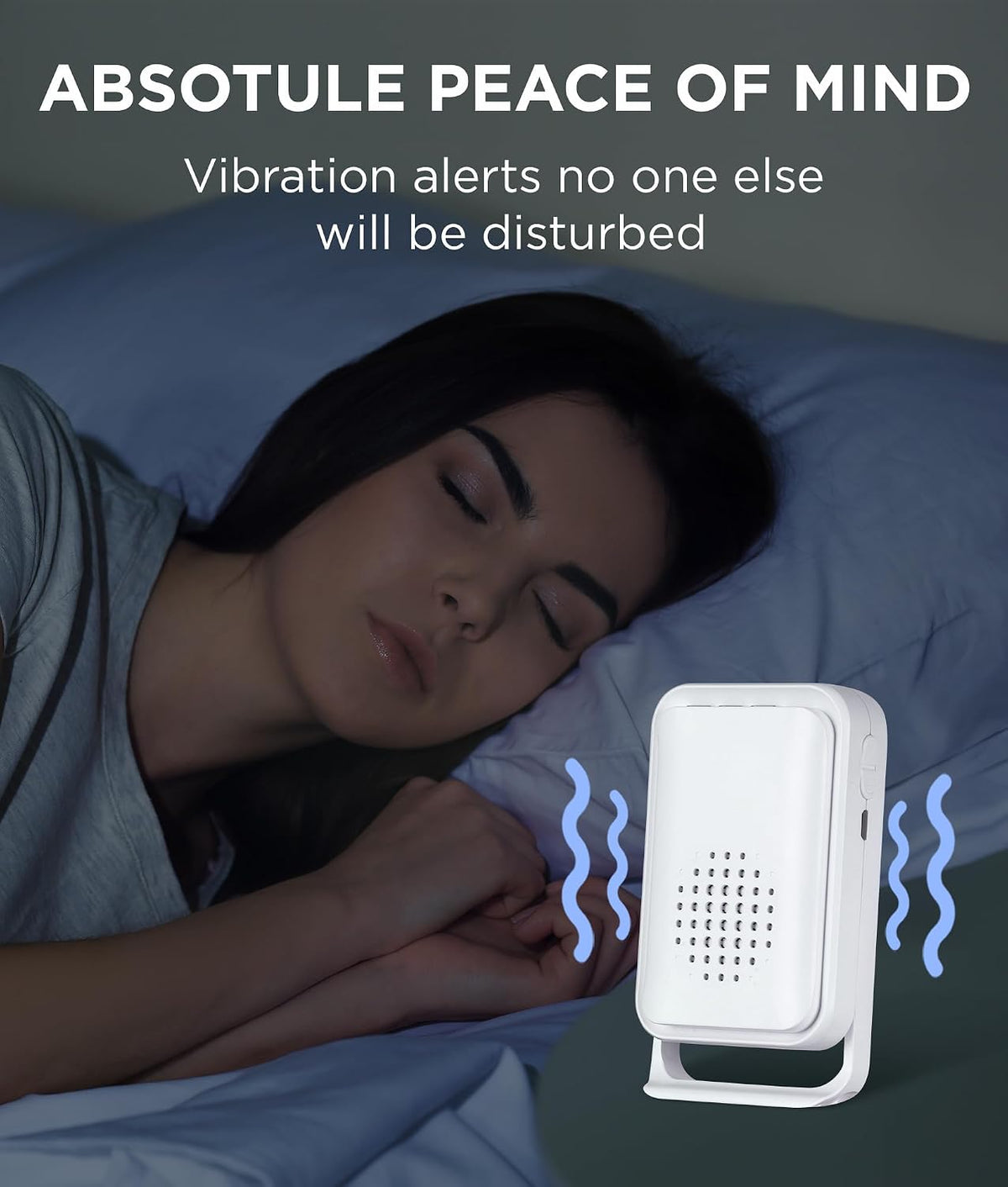 Newly Upgraded 2026 Bed Alarm for Elderly Dementia Patients - Wireless Fall Detection & Motion Sensor Alert System for Seniors, Dementia & Alzheimer Patients (2 Sensor + 1 Receiver)