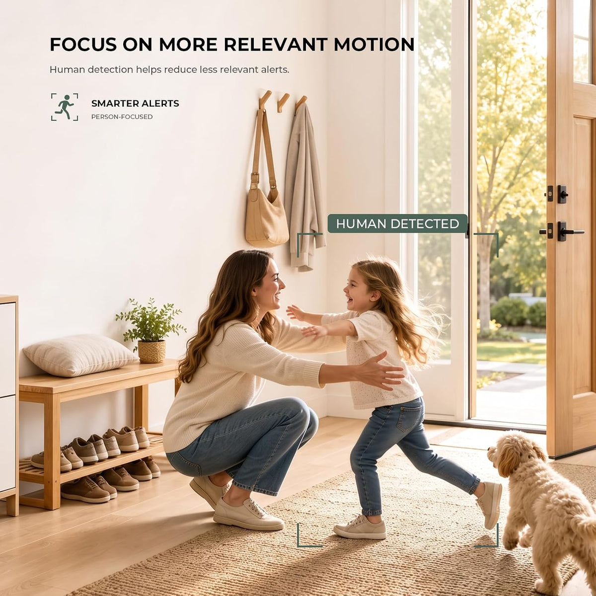MUBVIEW Indoor Camera 2K,Pan Tilt 2.4/5 GHz Pet Camera with Phone App