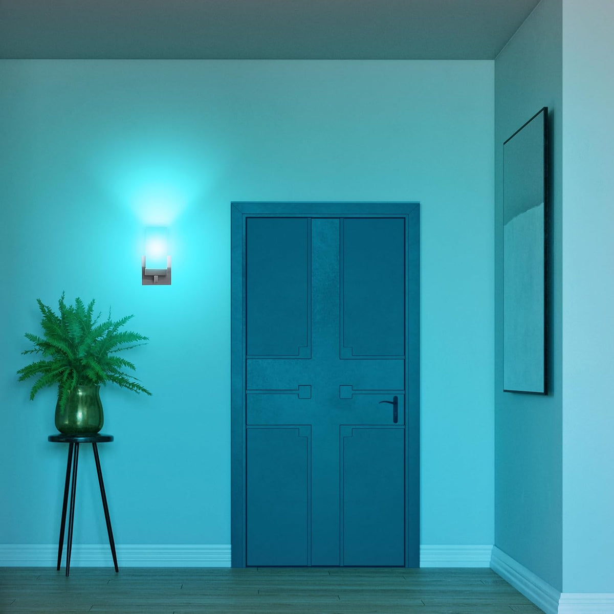 Feit Electric Smart Light Bulbs, A19 RGBW Color Changing - 60W Eq - 3 Pack